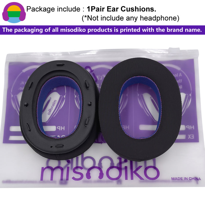 misodiko Upgraded Earpads Replacement for Sony WH-1000XM2 / MDR-1000X Headphones (Cooling Gel)