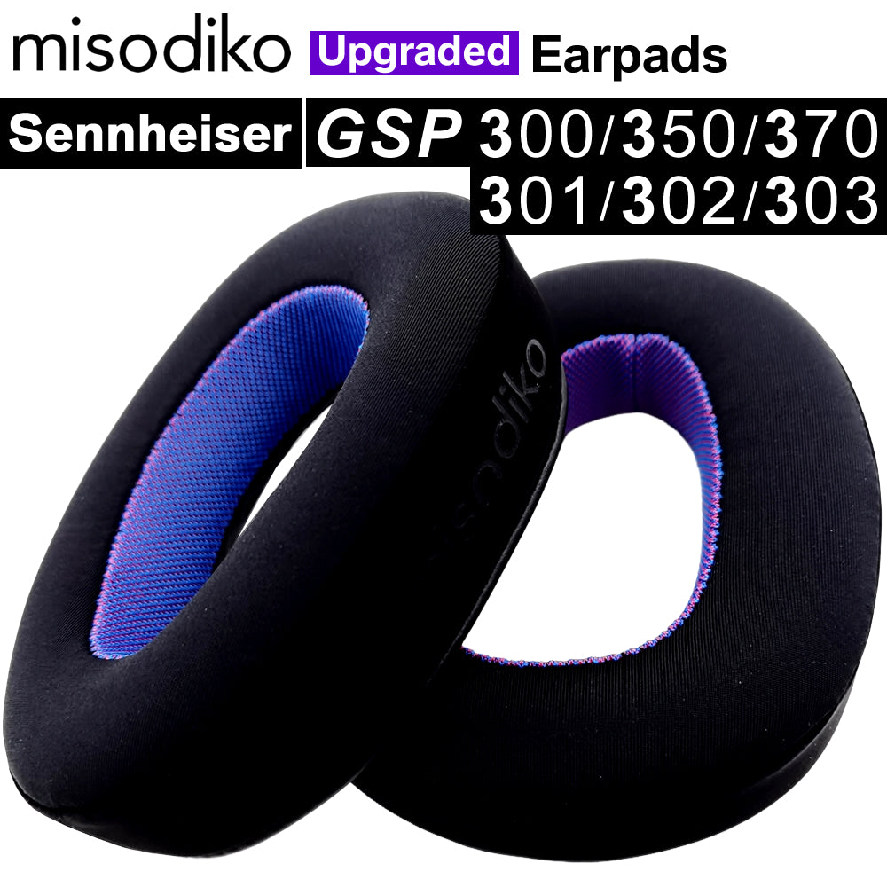 misodiko Upgraded Ear Pads Cushions Replacement for Sennheiser GSP 370