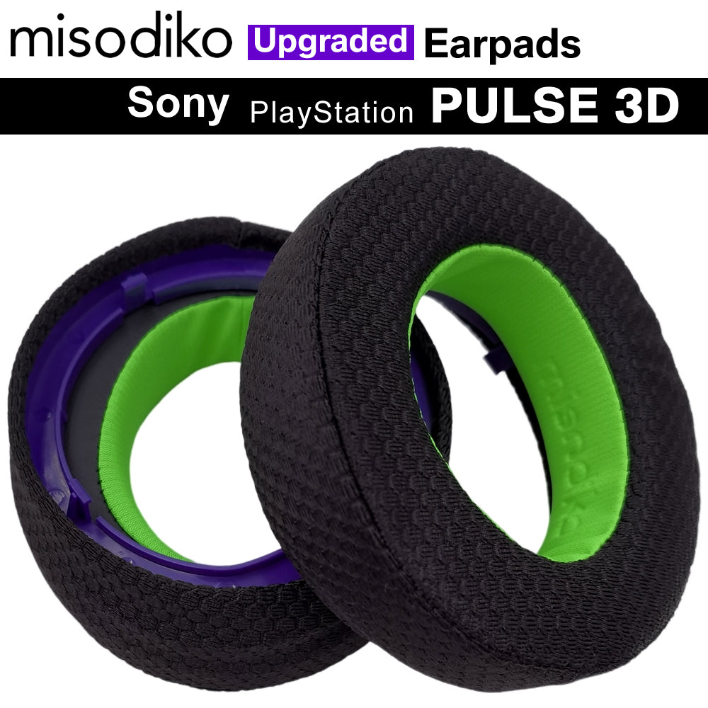misodiko Upgraded Oval Earpads Replacement for Sony PlayStation Pulse