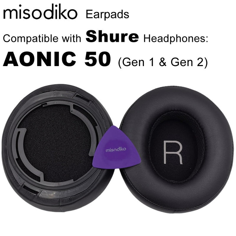 misodiko Earpads Replacement for Shure AONIC 50 Headphones