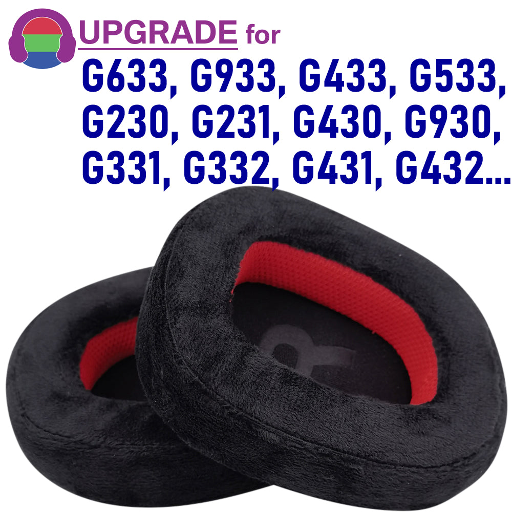 misodiko Upgraded Ear Pads Cushions Replacement for Logitech G633 G933
