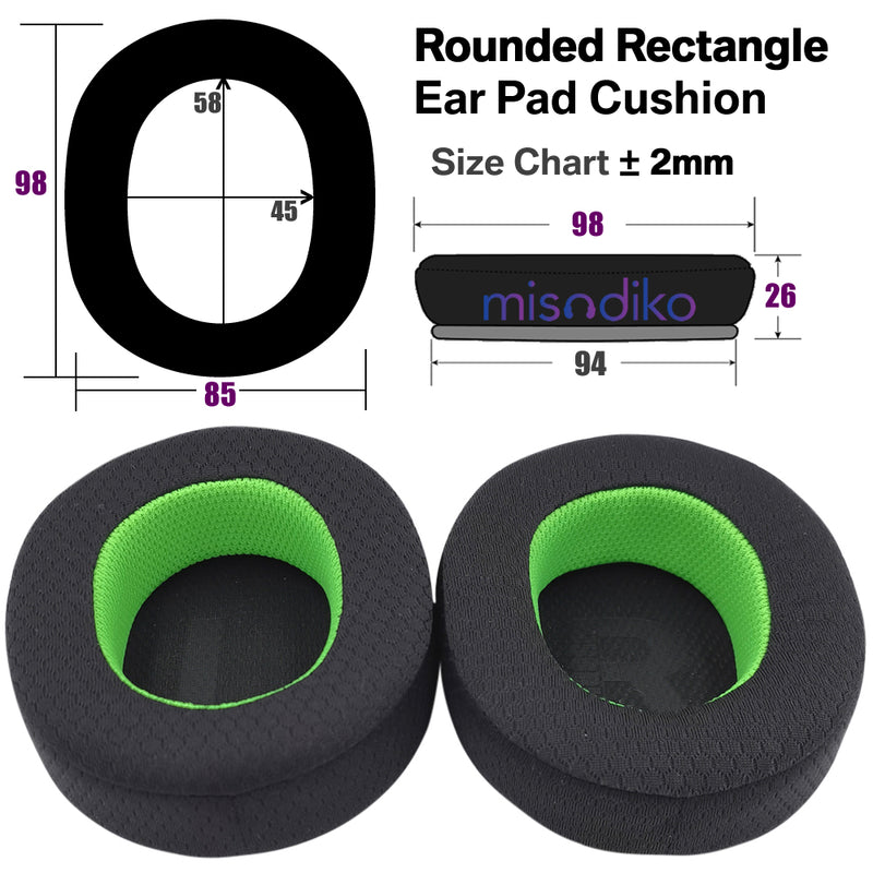 misodiko Upgraded Ear Pads Cushions Replacement for Xbox Wireless/ Wired Stereo Headset (Mesh)