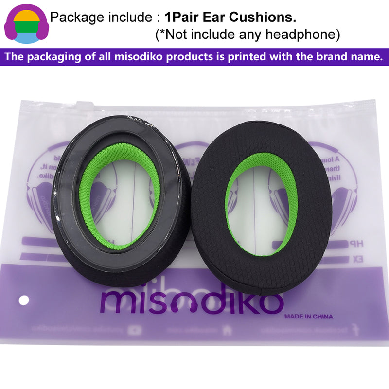 misodiko Upgraded Ear Pads Cushions Replacement for Sennheiser HD600, HD650, HD660S, HD6XX, HD580, HD58X, HD565, HD545 Headphones (Mesh)