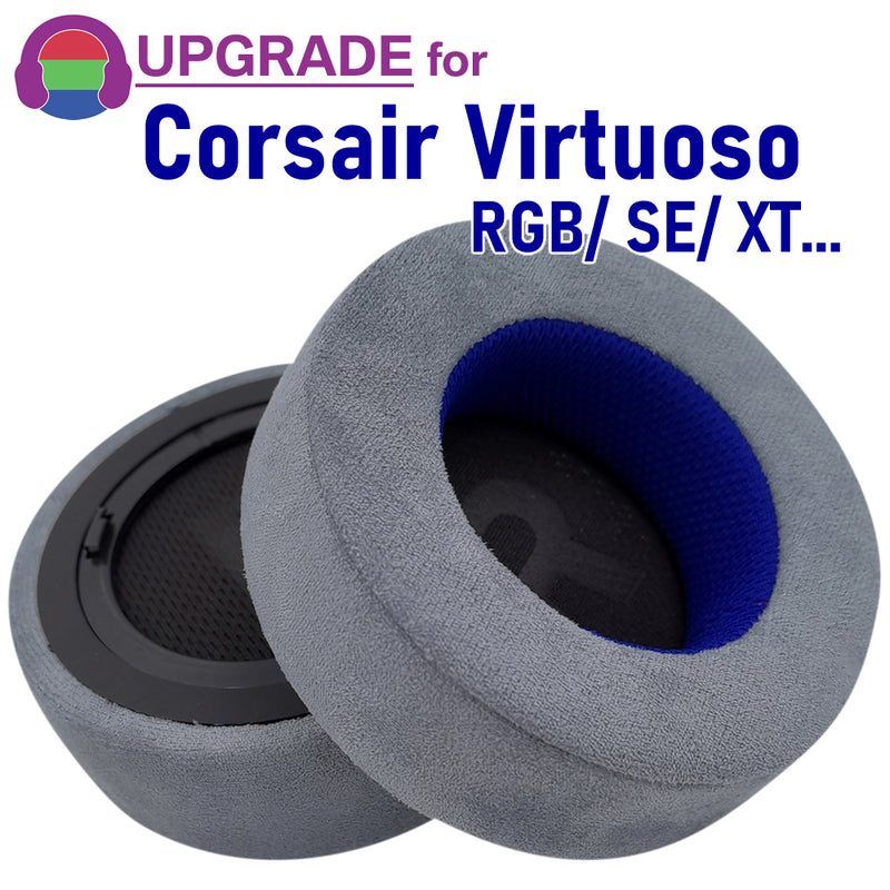 misodiko Upgraded Ear Pads Cushions Replacement for Corsair Virtuoso RGB Wireless SE/ XT Gaming Headset (Fabric)