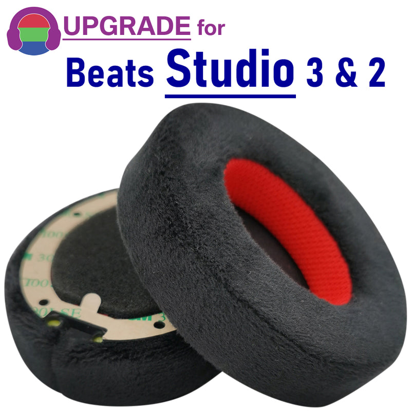 misodiko Upgraded Ear Pads Cushions Replacement for Beats Studio 3 & Studio 2 Wired & Wireless Headphones (Velour)