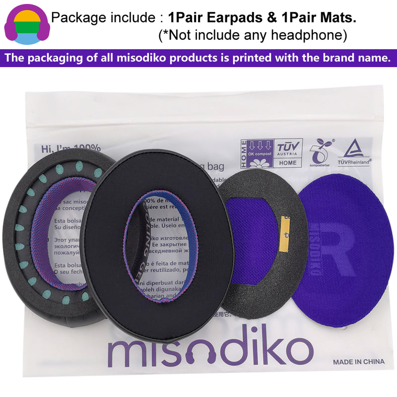 misodiko Upgraded Ear Pads Cushions Replacement for Bose QC45, QC35ii, QC35, QC25, QC2, QC15, AE2 Headphones (Cooling Gel)