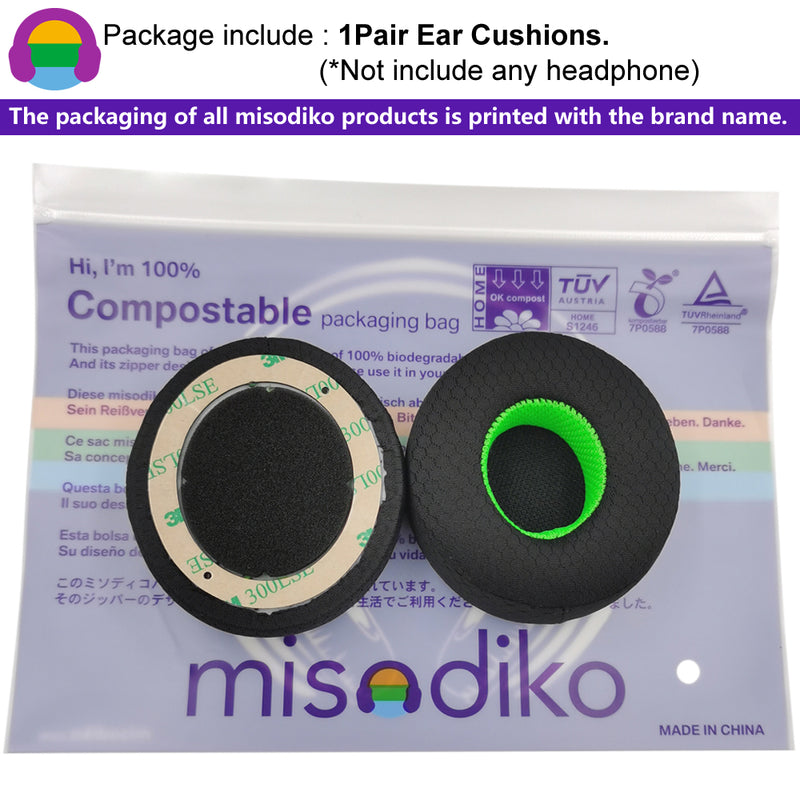 misodiko Upgraded Ear Pads Cushions Replacement for Beats Solo 2 & Solo 3 Wireless On-Ear Headphones (Mesh)