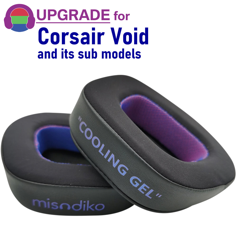 misodiko Upgraded Ear Pads Cushions Replacement for Corsair Void RGB E