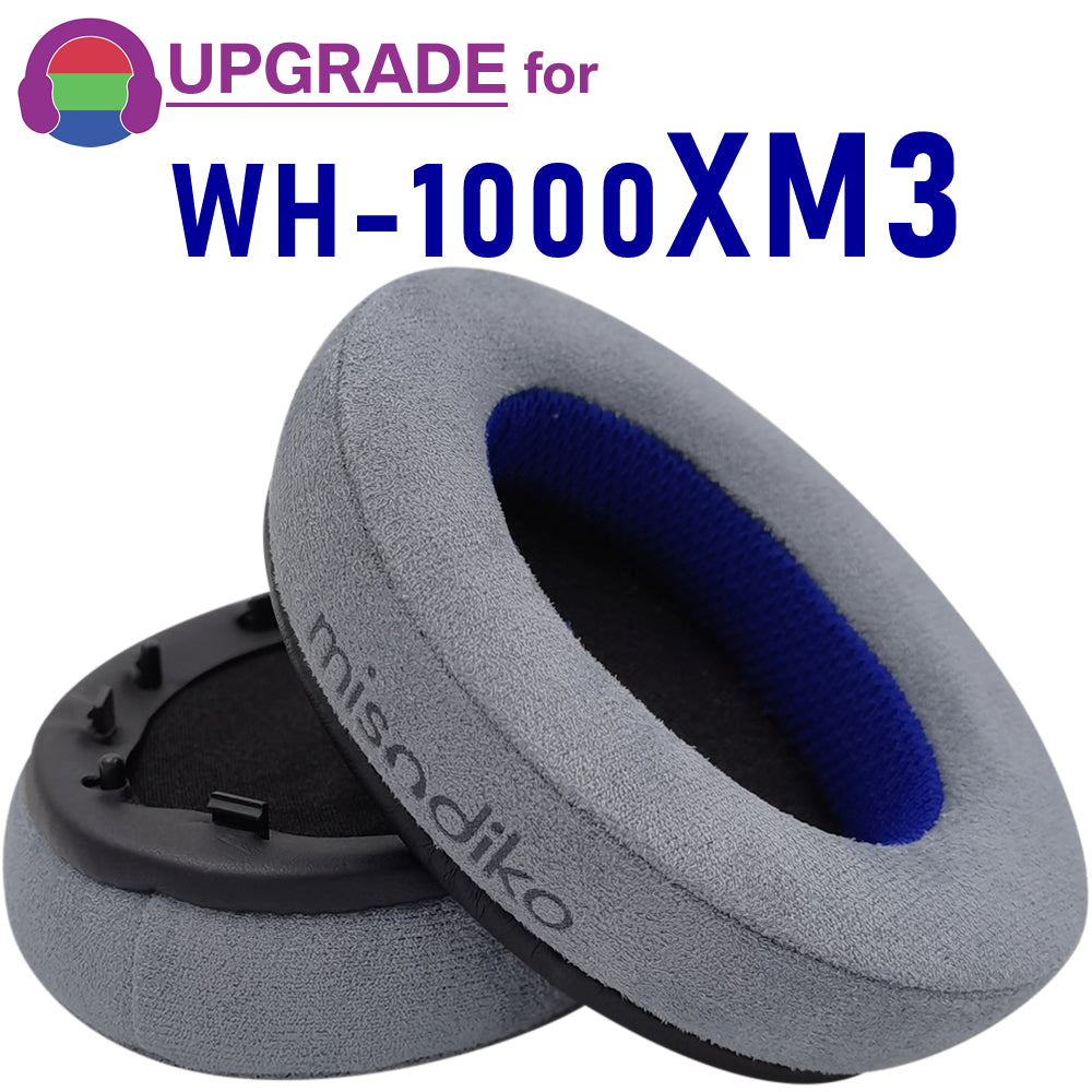 Professional WH1000XM3 Ear Pads Cushions Replacement - Earpads Compatible  with Sony WH-1000XM3 Over-Ear Headphones with Soft Pro