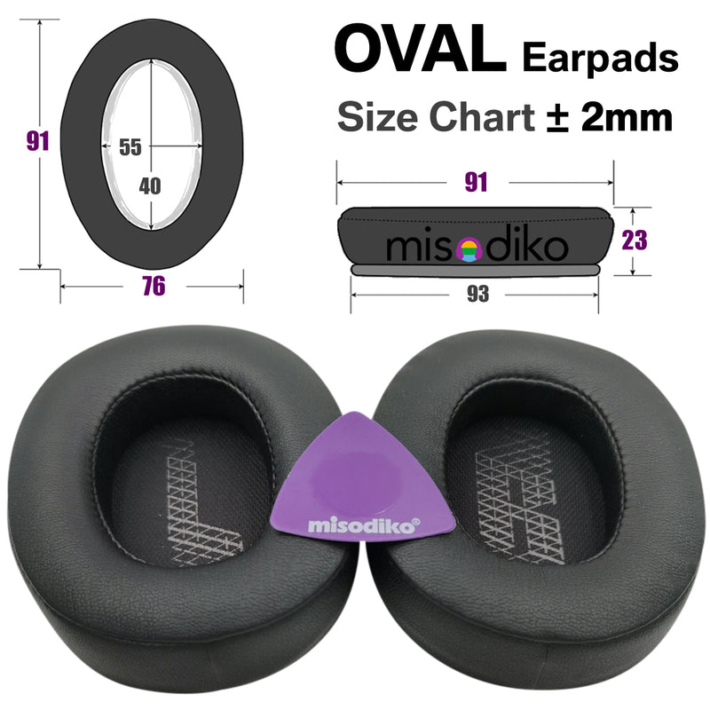 misodiko Ear Pads Cushions Replacement for JBL LIVE 500BT Headphones