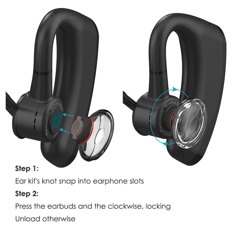 misodiko Eargels Ear Tips Compatible with Plantronics (Poly) Voyager 5200 UC / 5210/ 5220, Voyager Legend, Voyager Pro UC Bluetooth Headsets