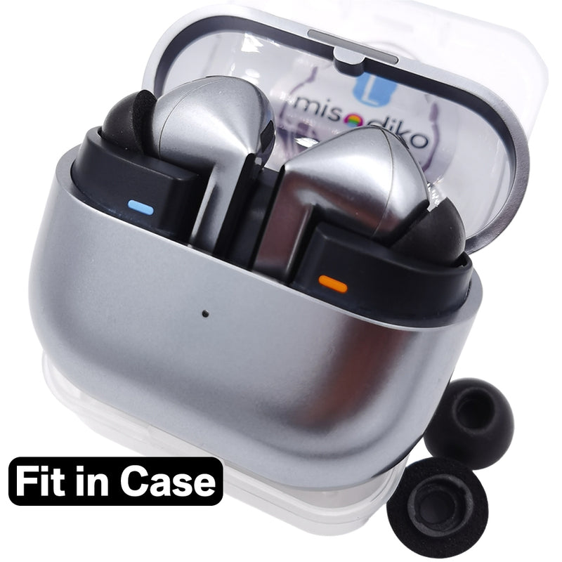 misodiko Upgraded Memory Foam Earbuds Ear Tips Replacement for SAMSUNG Galaxy Buds 3 Pro