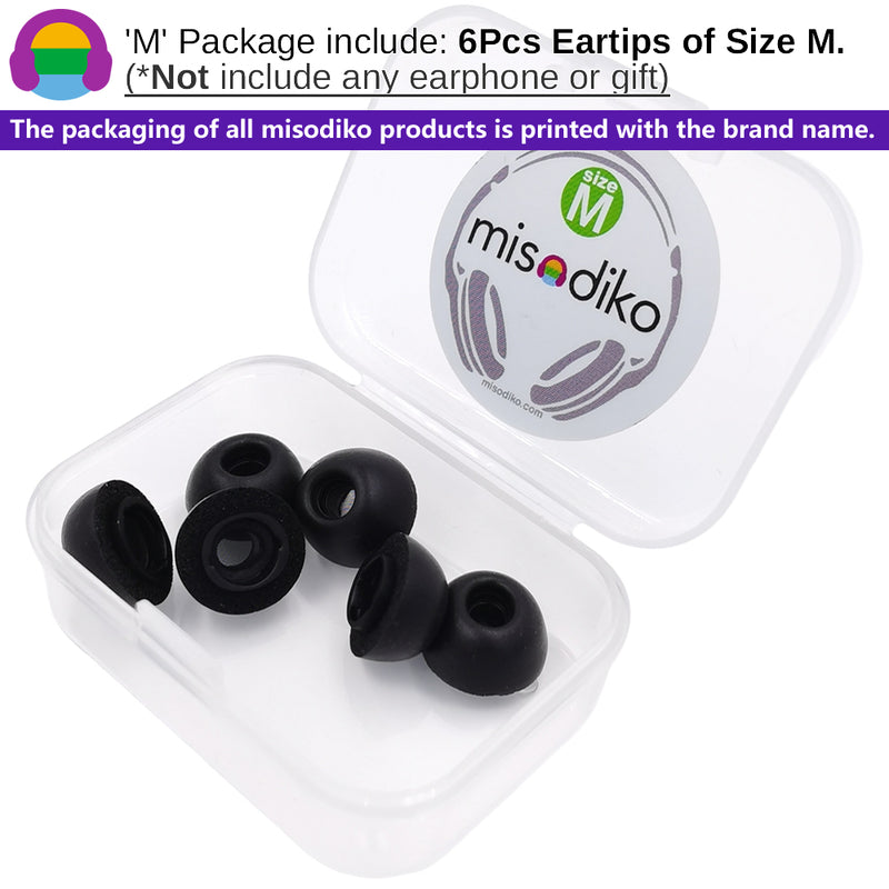 misodiko Upgraded Memory Foam Earbuds Ear Tips Replacement for SAMSUNG Galaxy Buds 3 Pro