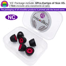 misodiko FT4S Upgraded Memory Foam Earbuds Ear Tips Replacement for Sony WF- 1000XM5/ 1000XM4/ C510/ C710N, LinkBuds S/ INZONE Buds