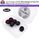 misodiko FT4S Upgraded Memory Foam Earbuds Ear Tips Replacement for Sony WF- 1000XM5/ 1000XM4/ C510/ C710N, LinkBuds S/ INZONE Buds