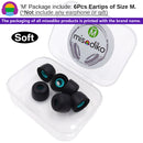 misodiko FT4S Upgraded Memory Foam Earbuds Ear Tips Replacement for Sony WF- 1000XM5/ 1000XM4/ C510/ C710N, LinkBuds S/ INZONE Buds