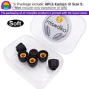 misodiko FT4S Upgraded Memory Foam Earbuds Ear Tips Replacement for Sony WF- 1000XM5/ 1000XM4/ C510/ C710N, LinkBuds S/ INZONE Buds