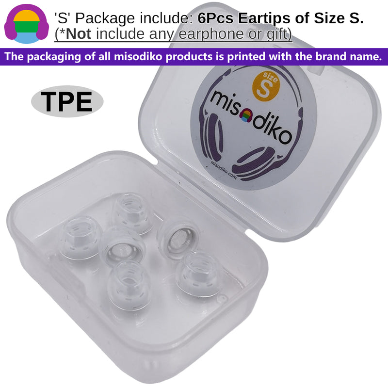 misodiko Memory Foam / TPE Eartips Earbuds Tips Replacement for AirPods Pro / Pro2