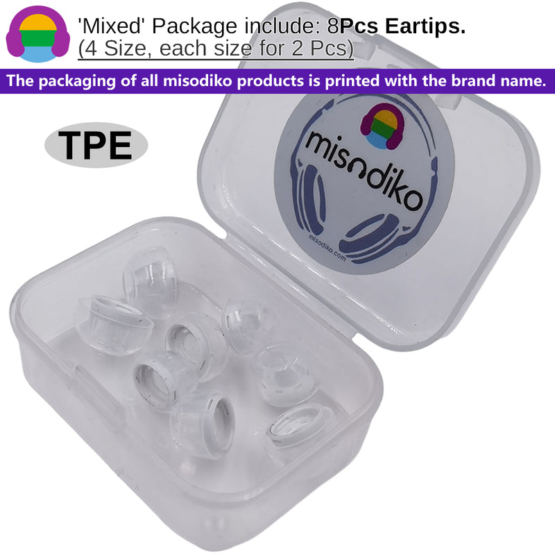 misodiko Memory Foam / TPE Eartips Earbuds Tips Replacement for AirPods Pro / Pro2