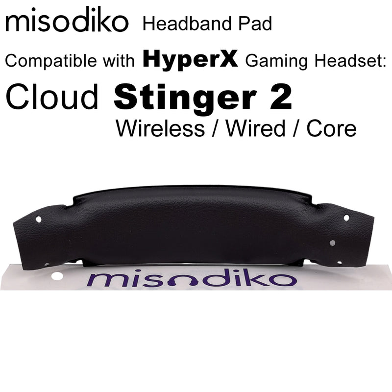 misodiko Replacement Headband Pad Compatible with HyperX Cloud Stinger 2 - Wireless/ Wired/ Core