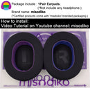 misodiko Upgraded Ear Pads Cushions Replacement for Sony MDR 7506/ V6/ CD900ST / M1ST, WH-CH700N/ CH710N/ CH720N, Razer Barracuda X Headphones (Cooling Gel)