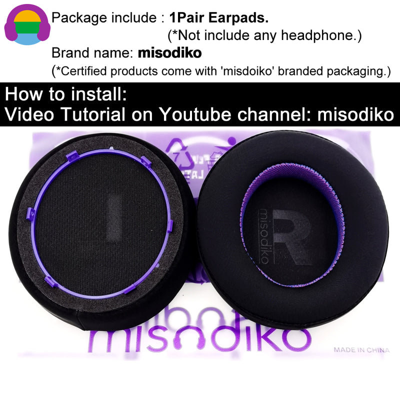 misodiko Upgraded Earpads Replacement for Soundcore by Anker Space Q45 Headphones (Cooling Gel)