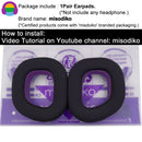misodiko Upgraded Earpads Replacement for Corsair HS80 RGB / MAX Headphones (Cooling Gel)