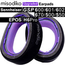 misodiko Upgraded Ear Pads Cushions Replacement for Sennheiser GSP 670/ 600/ 601/ 602/ 500/ 550, EPOS H6 Pro Gaming Headset (Cooling Gel)