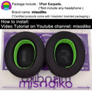misodiko Upgraded Earpads Replacement for JBL Live 650/ 660/ 770, E65 BTNC, Duet NC Headphones (Mesh)