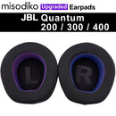 misodiko Upgraded Earpads Replacement for JBL Quantum 200 / 300 / 400 Headphones (Cooling Gel)