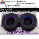 misodiko Upgraded Earpads Replacement for JBL Quantum 200 / 300 / 400 Headphones (Cooling Gel)