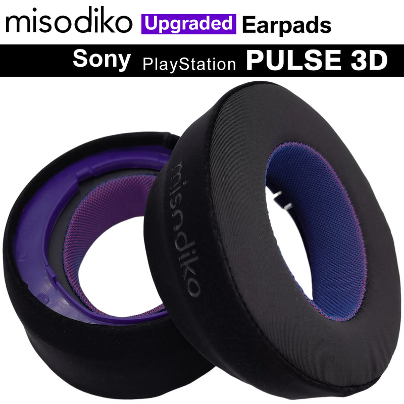 misodiko Upgraded Oval Earpads Replacement for Sony PlayStation Pulse 3D Wireless Headset (Cooling Gel)