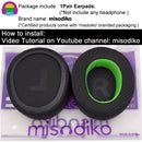 misodiko Upgraded Earpads Replacement for SteelSeries Arctis Nova 1/ 3/ 5/ 7, Nova Pro Wired Headphones (Mesh)