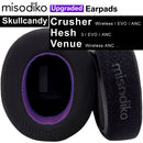 misodiko Upgraded Earpads Replacement for Skullcandy Crusher Wireless / Crusher EVO / Crusher ANC, Hesh 3 / Hesh EVO / Hesh ANC, Venue Wireless ANC Headphones (Cooling Gel)
