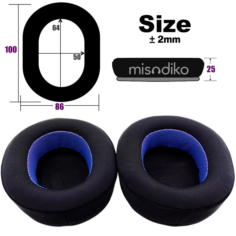 misodiko Upgraded Earpads Replacement for Sony WH-XB910N, ULT WEAR Headphones (Cooling Gel)