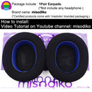 misodiko Upgraded Earpads Replacement for Sony WH-XB910N, ULT WEAR Headphones (Cooling Gel)