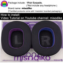 misodiko Upgraded Earpads Replacement for Razer BlackShark V2/ V2 X/ V2 Pro,  Logitech G PRO X, Redragon H510/ H710, Fifine H6/ H9, Havit H2002d/ H2008d Gaming Headset (Cooling Gel)