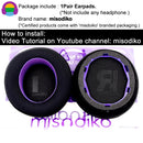 misodiko Upgraded Earpads Replacement for Soundcore by Anker Life Q30 / Q35 Headphones (Cooling Gel)