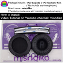 misodiko Earpads & Headband Pad Replacement for JBL T450 T500, Tune 500BT/ 600BTNC Headphones