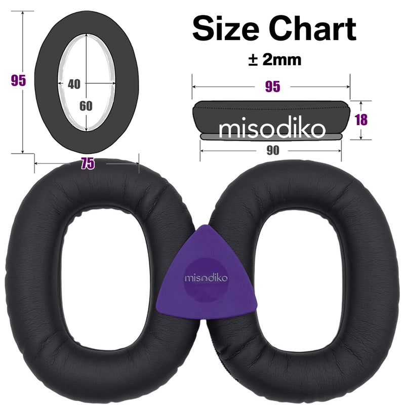 misodiko Earpads Replacement for Marshall Monitor II (2) Headphones
