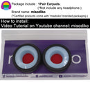 misodiko Earpads Replacement for Plantronics Voyager Focus UC B825, Blackwire 5220 5210 7225 Headset