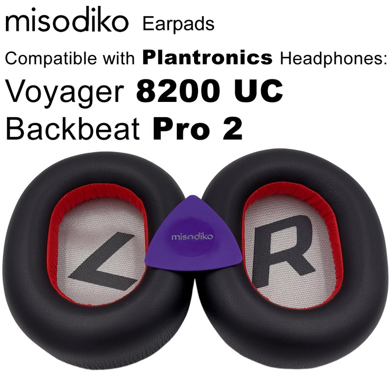 misodiko Earpads Replacement for Plantronics BackBeat Pro 2, Voyager 8200 UC Headphones