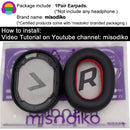 misodiko Earpads Replacement for Plantronics BackBeat Pro 2, Voyager 8200 UC Headphones
