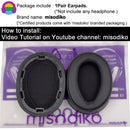 misodiko Earpads Replacement for Sony MDR 100ABN, WH H900N Headphones