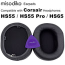 misodiko Earpads Replacement for Corsair HS55 / HS65  Gaming Headset