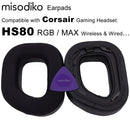 misodiko Earpads Replacement for Corsair HS80 RGB / MAX Gaming Headset