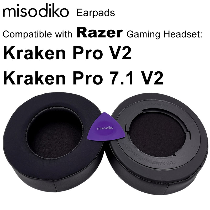 misodiko Earpads Replacement for Razer Kraken Pro V2 Gaming Headset