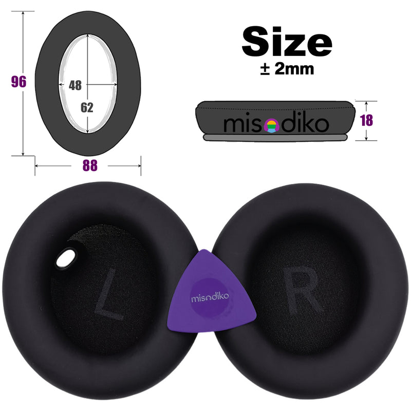 misodiko Earpads Replacement for Soundcore by Anker Space One Headphones
