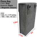 misodiko TWS Earbuds Earphones Case / Phone Bag / Accessories Case / Shoulder Strap [Combination with Velcro]