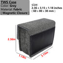 misodiko TWS Earbuds Earphones Case / Phone Bag / Accessories Case / Shoulder Strap [Combination with Velcro]